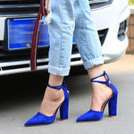 Pointed Retro High Pumps